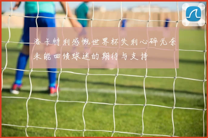 洛卡特利感慨世界杯失利心碎无奈未能回馈球迷的期待与支持